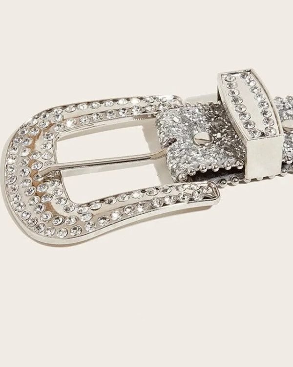 Alternative view of Belt - Silver Stones