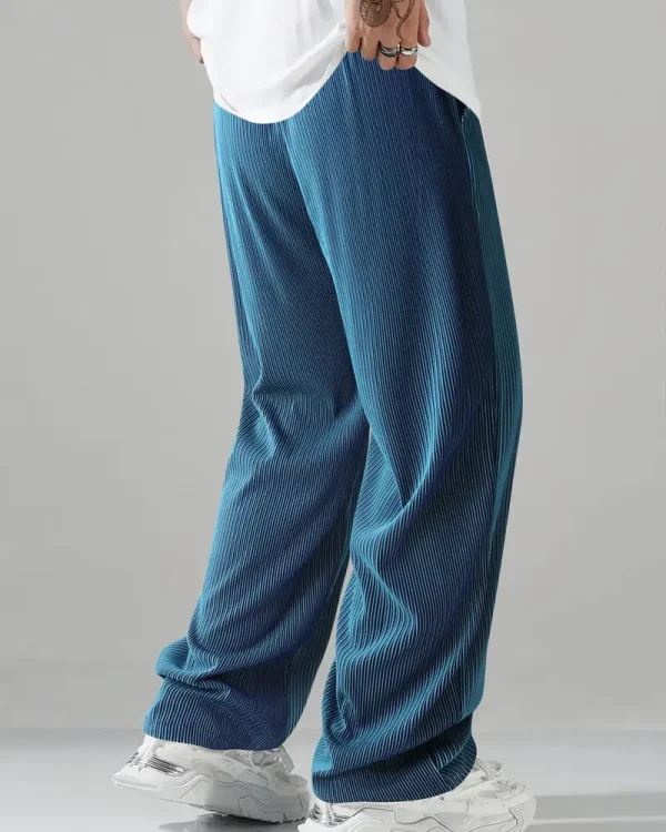 Alternative view of Stripe Halogen Pants - Blue