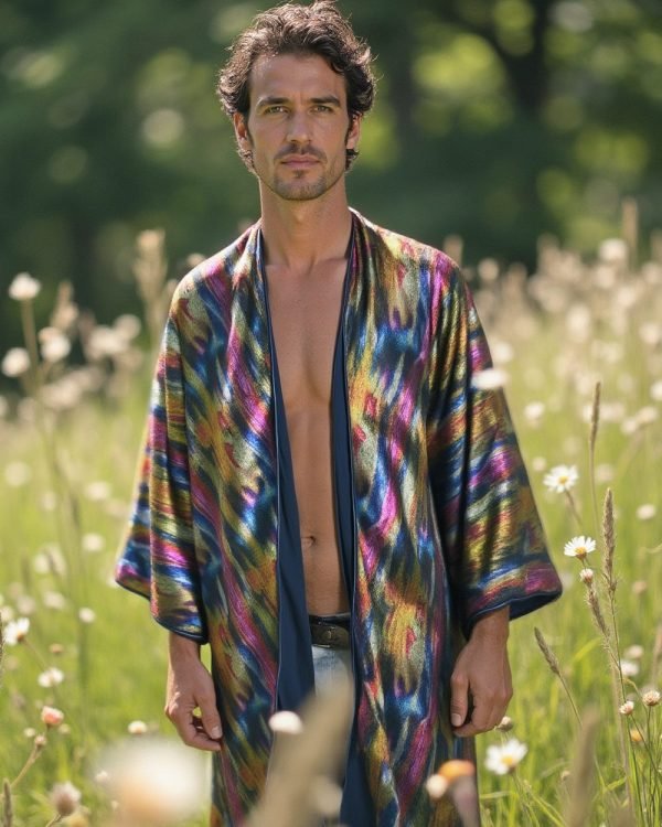 Kimono - Trippy Blue