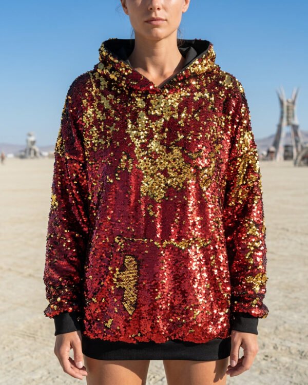 Sequin_Hoodie_Red_1