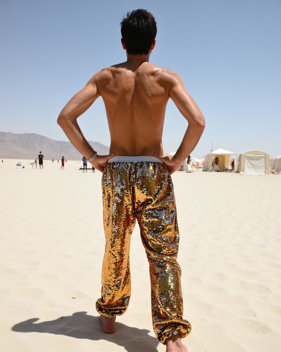 Sequin_Long_Gold_4 Gold Silver Reversible Sequin Trousers