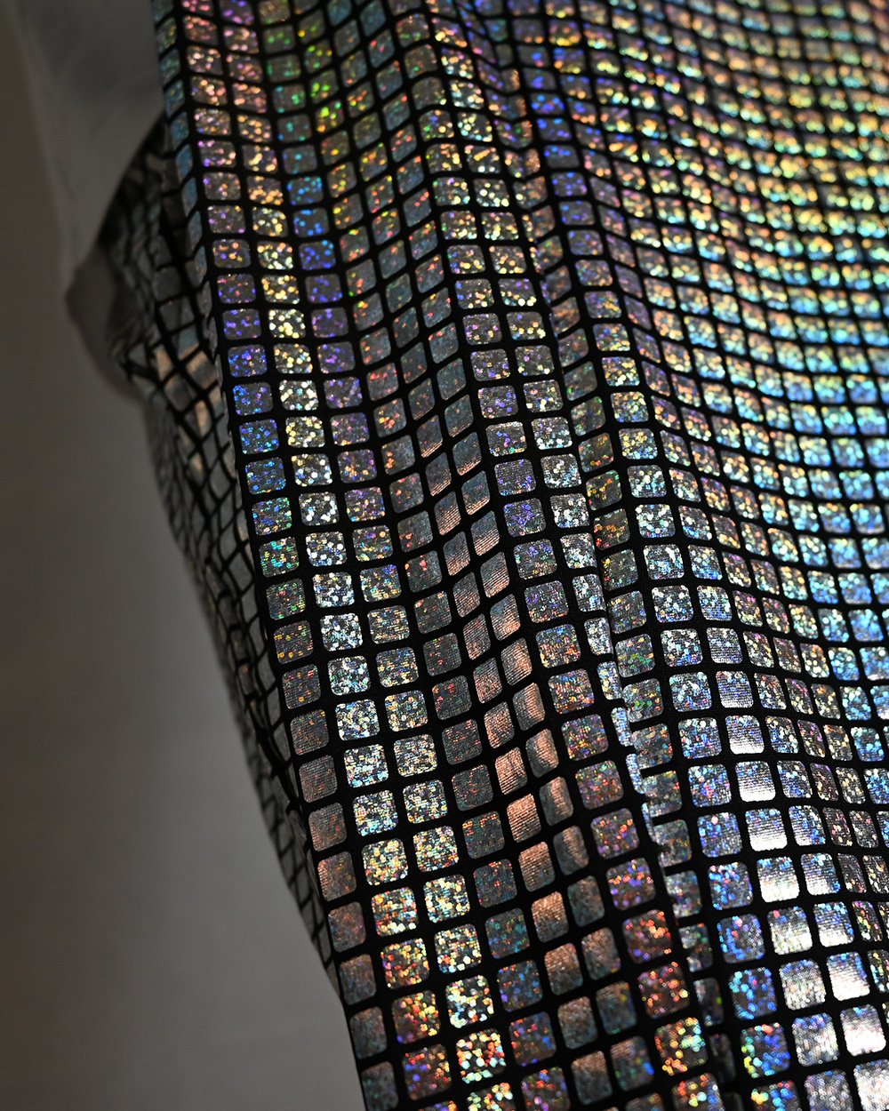 Shorts-Silver-Fabric Shorts-Silver-Fabric