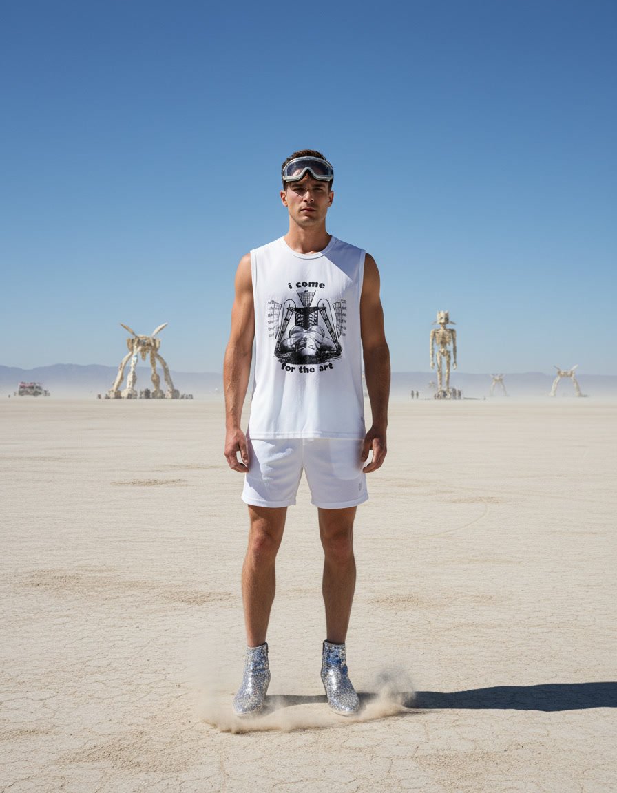 Tank_Art_2 I Come For The Art Tank Top