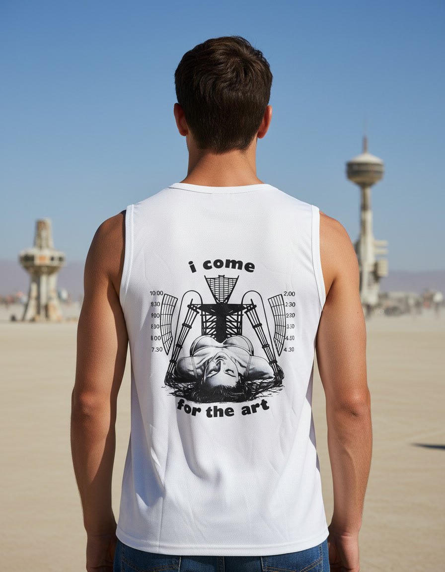 Tank_Art_5 I Come For The Art Tank Top