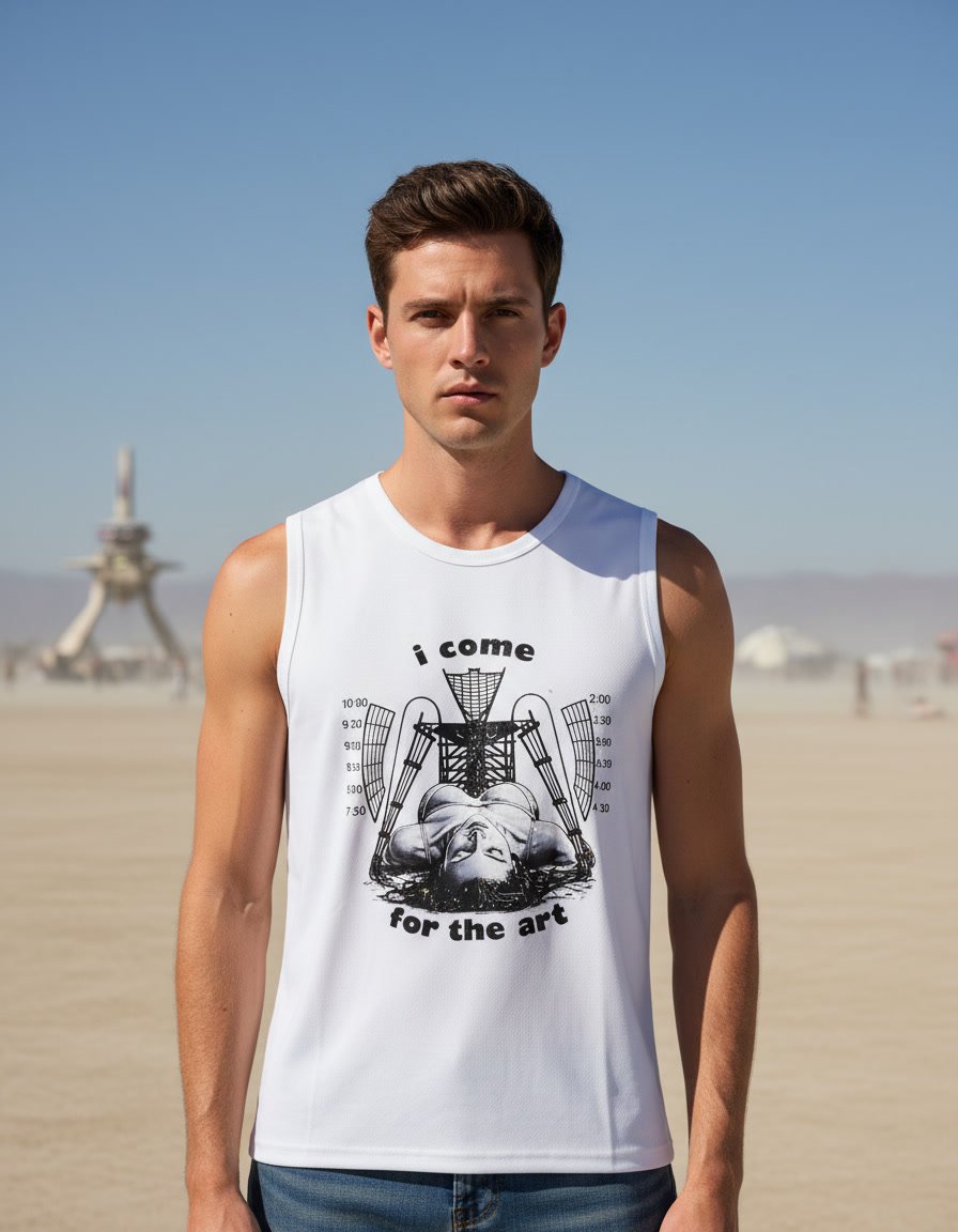 Tank_Art_6 I Come For The Art Tank Top
