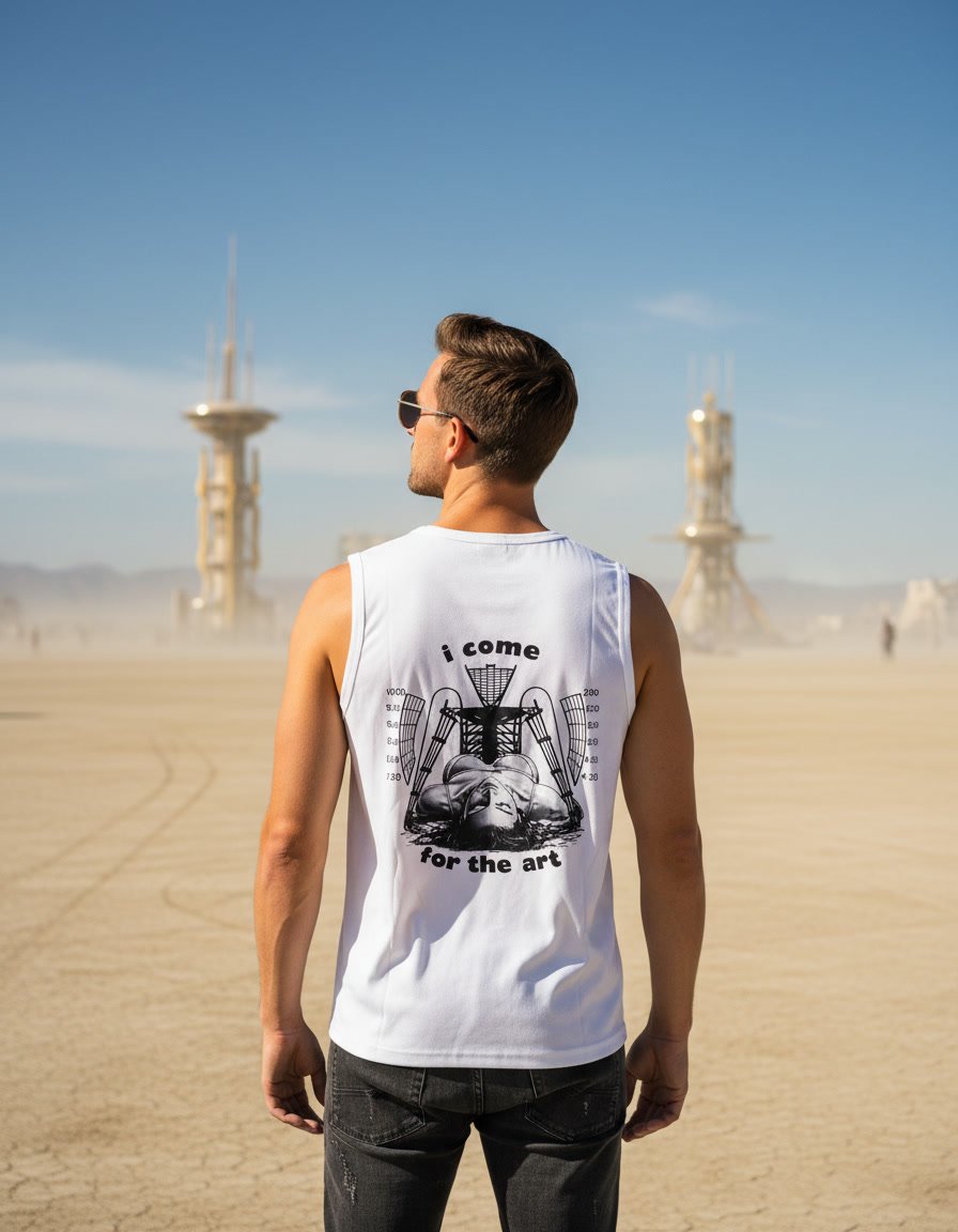 Tank_Art_7 I Come For The Art Tank Top