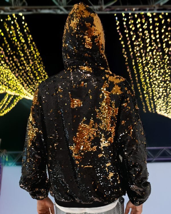 sequin hoodie_black_mood