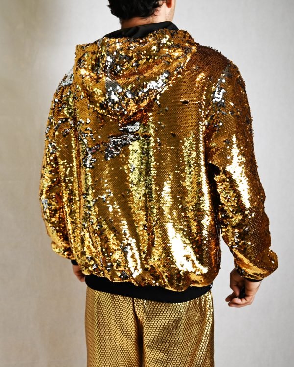 sequin jacket_gold back